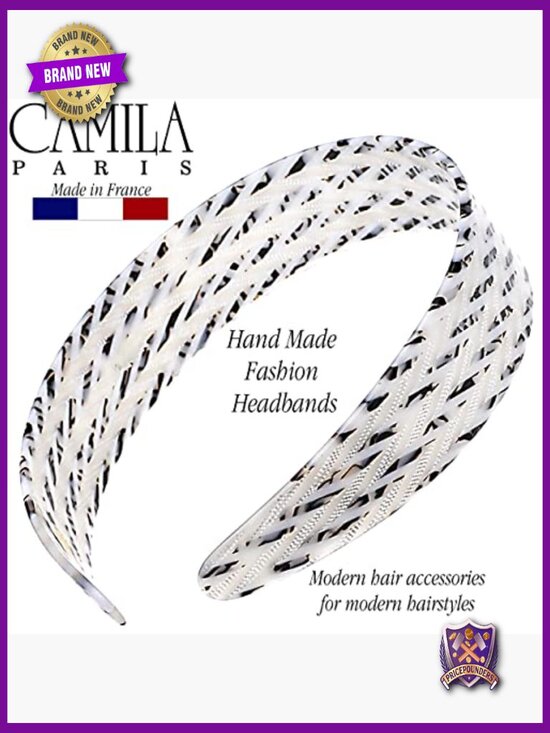 Handmade French Headband Strong Grip No Slip Durable Flexible Hair Band